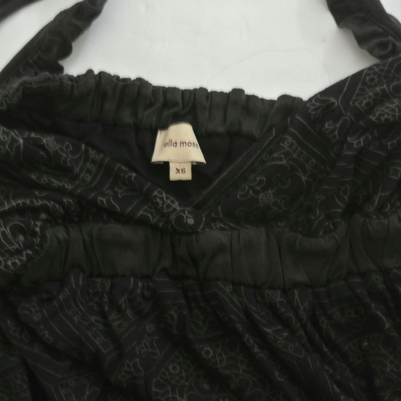 ELLA MOSS open back  maxi dress printed jersey - Picture 5 of 6